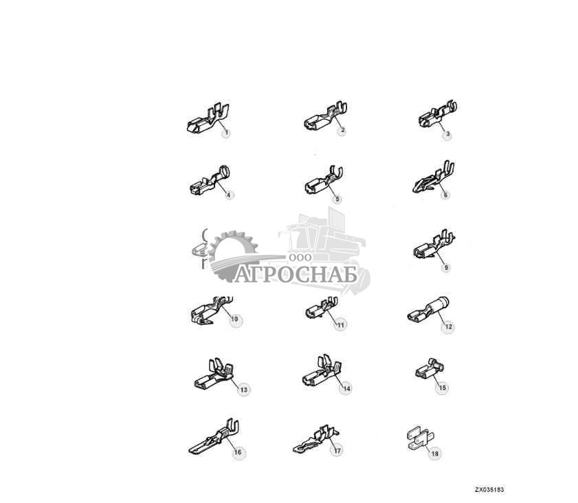 Аксессуары жгута проводов 